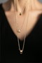 Heliophilia Silver Collar CK9456 en Rosa con Circón